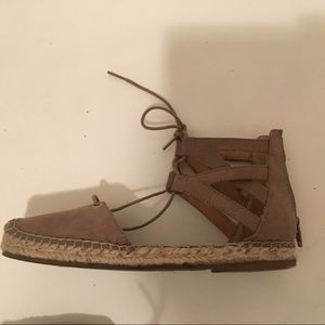 Target Merona Gladiator Espadrille with zips